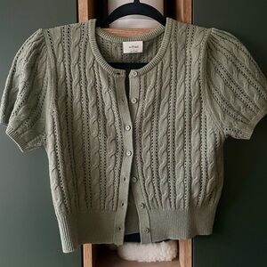 Wilfred Sage Knit Cardigan